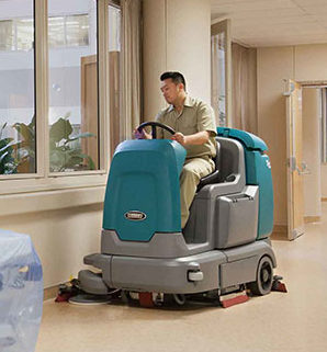 image of hospital floor cleaner