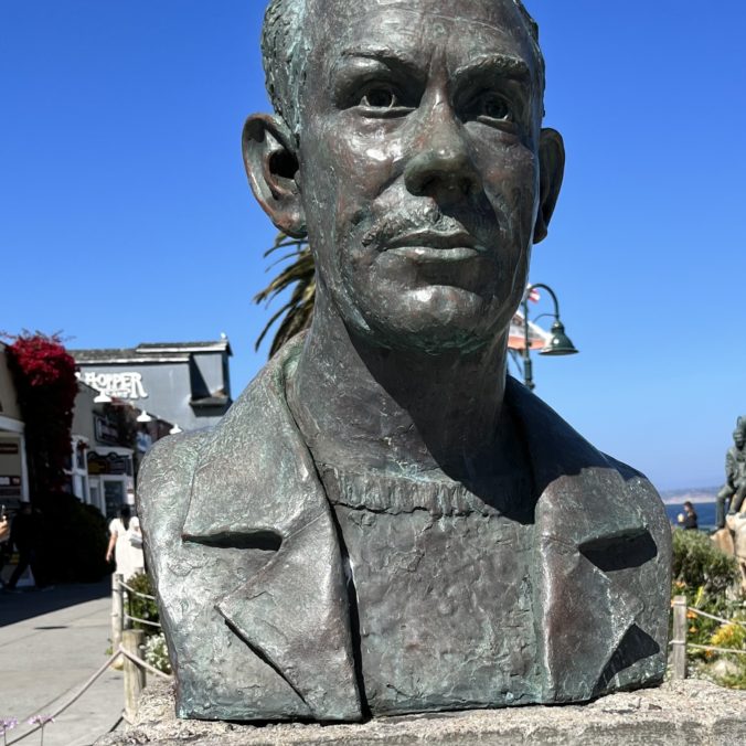 John Steinbeck bust